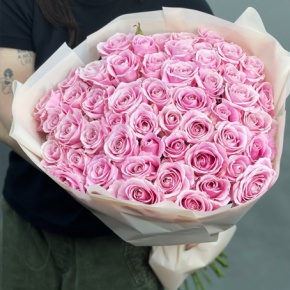 Букет из 55 роз Аваланж (60 см) в Солнечногорске