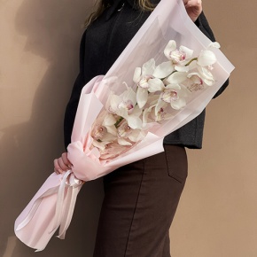 Букет из белой орхидеи в Солнечногорске