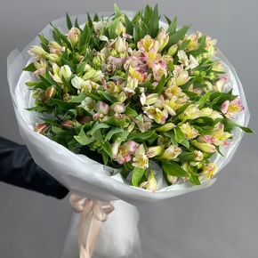 Букет "Зарина" из 37 альстромерий микс в Солнечногорске