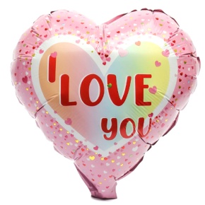 Шар сердце "I love you" в Солнечногорске