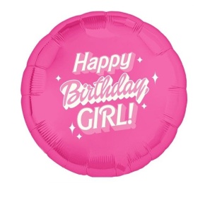 Шар "happy b-day girl" в Солнечногорске