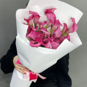 Монобукет из 21 каллы в Солнечногорске