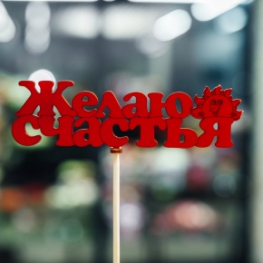 Топпер Желаю Счастья в Солнечногорске