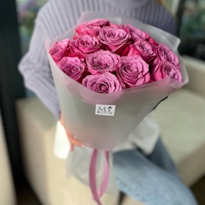 Букет из 15 роз Меритим (50 см) в Солнечногорске