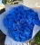 Букет из 51 синей розы Эквадор (60 см) в Солнечногорске Букет из 51 синей розы Эквадор (60 см) в Солнечногорске