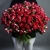 Букет из 51 кустовой рубиновой розы (50 см) в Солнечногорске Букет из 51 кустовой рубиновой розы (50 см) в Солнечногорске
