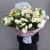 Букет "Изысканность" из 31 белой эустомы в Солнечногорске Букет "Изысканность" из 31 белой эустомы в Солнечногорске