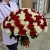 Букет из 101 красной и белой розы (50 см) в Солнечногорске Букет из 101 красной и белой розы (50 см) в Солнечногорске