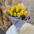 Букет из 15 жёлтых тюльпанов в Солнечногорске Букет из 15 жёлтых тюльпанов в Солнечногорске